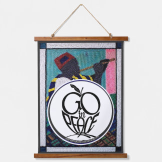GA naar PEACE Wall Topper Hanging Tapestry Hangend Wandkleed