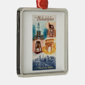 Ga naar Phila.on Pennsylvania Railroad Metalen Ornament (Rechts)