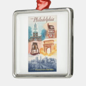 Ga naar Phila.on Pennsylvania Railroad Metalen Ornament (Links)