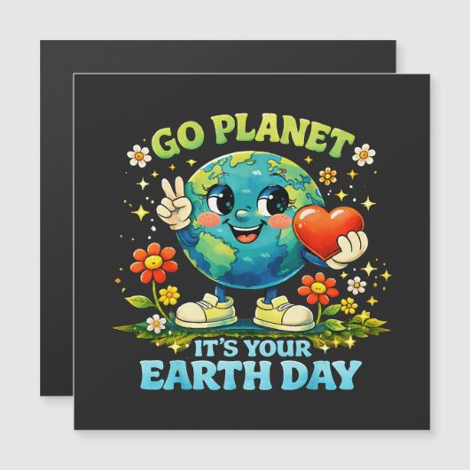Ga naar Planeet Het is jouw Aardedag groen (Voorkant / Achterkant)