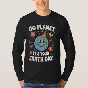 Ga naar Planeet Itu2019s Uw Aarddag Schattige Natu T-shirt