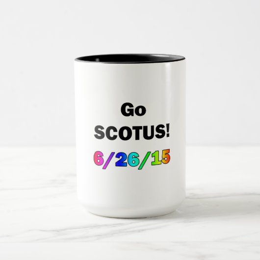 Ga naar SCOTUS Mok (Midden)