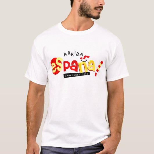 Ga naar Spanje! items T-shirt (Voorkant)