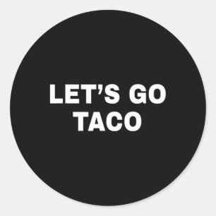 Ga naar Taco 12 Ronde Sticker