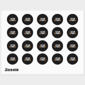 Ga naar Taco 19 Ronde Sticker (Vel)