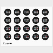 Ga naar Taco 25 Ronde Sticker (Vel)