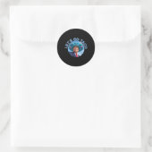 Ga naar Taco 9 Ronde Sticker (Tas)