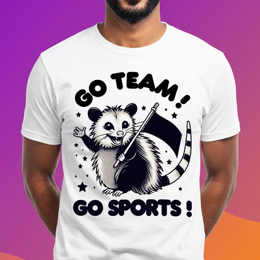 Ga naar team! Ga sporten! T-shirt
