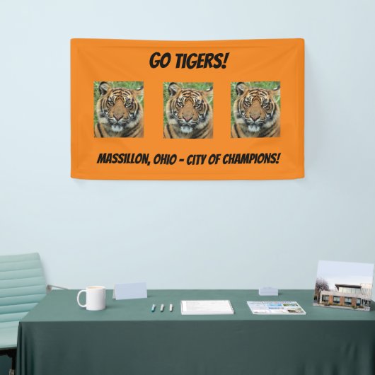 Ga naar Tigers! Spandoek (Beurs)
