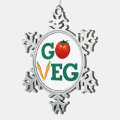 Ga naar Veg Tin Sneeuwvlok Ornament (Rechts)