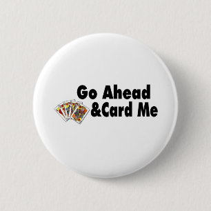 Ga naar voren en kaart me ronde button 5,7 cm