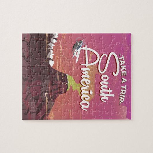 Ga naar Zuid-Amerika Legpuzzel (Horizontaal)