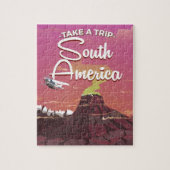 Ga naar Zuid-Amerika Legpuzzel (Verticaal)