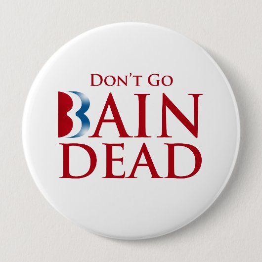 GA NIET BAINDEAD.png Ronde Button 4,0 Cm (Voorkant)