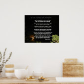 GA NIET GENTLE IN DE NACHT POSTER (Keuken)