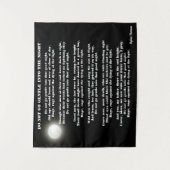 GA NIET GENTLE IN DE NACHT  WANDKLEED (Voorkant)