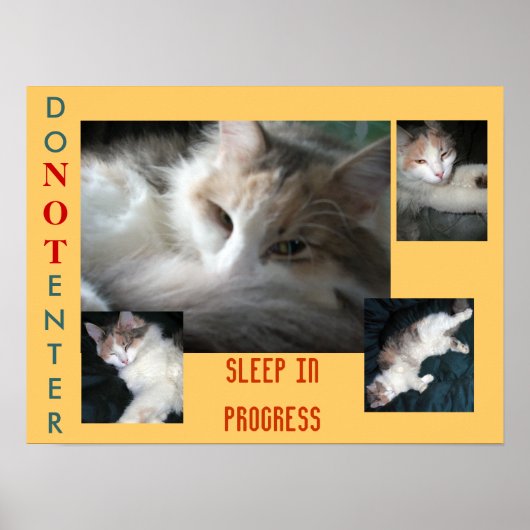 GA NIET IN..... POSTER (Voorkant)