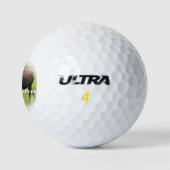 Ga niet met me mee! (ovaal) golfballen (Logo)