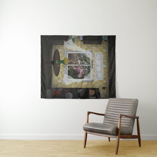 Ga niet naar buiten wandkleed (In Situ (horizontaal))