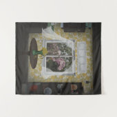 Ga niet naar buiten wandkleed (Voorkant (horizontaal))