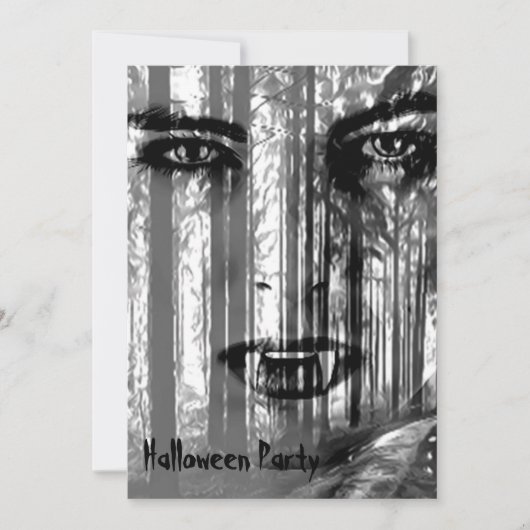 Ga niet naar de Bossen Kaart (Voorkant)