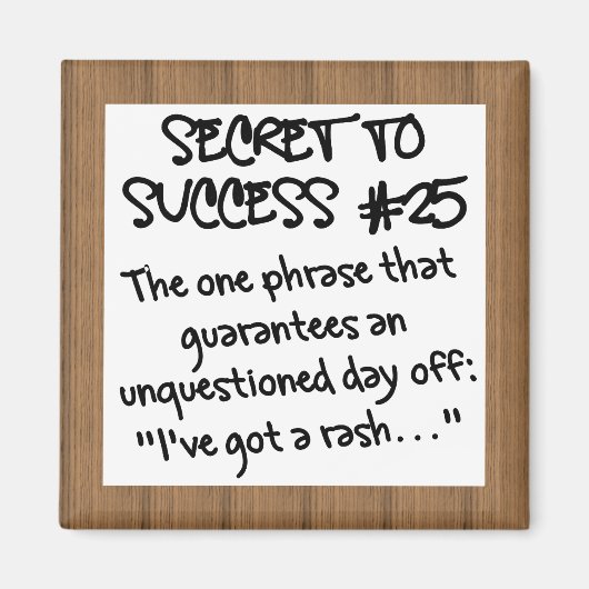 Ga niet naar de werksteen magneet (Voorkant)