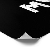 Ga niet naar mijn hart laffe brood lezen poster (Hoek)