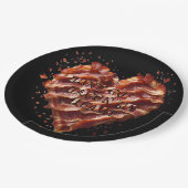 Ga niet op mijn hart, grappig papieren bordje (Gekanteld)