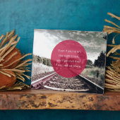 Ga niet op zijn plaats zitten | Motivatie prijsopg Fotoplaat (Zijkant)