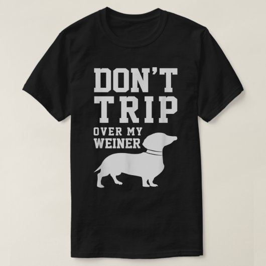 Ga niet over mijn Humor Gezegde Pet T T-shirt (Design voorkant)