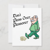 Ga niet over Passover Kaart (Voorkant)