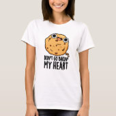 Ga niet terug in mijn hart Funny Cookie Pun T-shirt (Voorkant)