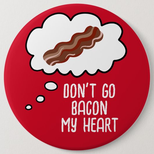 Ga niet terug naar mijn Button van Heart Funny (Voorkant)