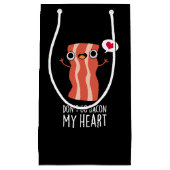 Ga niet terug naar mijn hart grappige voedselbonne klein cadeauzakje (Voorkant)