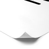 Ga niet terug naar mijn hart grappige voedselbonne poster (Hoek)