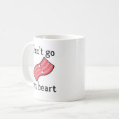 Ga niet terug naar mijn hart koffiemok (Voorkant links)