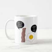 Ga niet terug naar mijn hart koffiemok (Links)