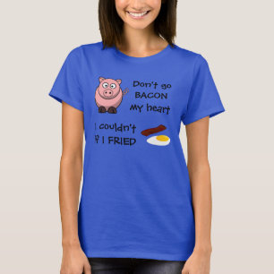 Ga niet terug naar mijn hart t-shirt