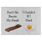 Ga niet terug naar mijn hartstilte snijplank (Voorkant)