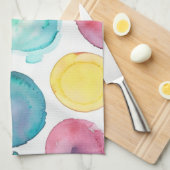 Ga niet voor op de  kleuren theedoek (Quarter Fold)