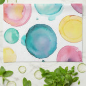 Ga niet voor op de  kleuren theedoek (Gevouwen)