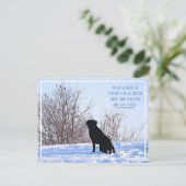 Ga niet waar het pad Emerson Quote kan leiden Briefkaart (Staand voorkant)