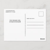 Ga niet waar het pad Emerson Quote kan leiden Briefkaart (Achterkant)