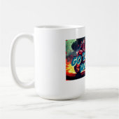 "Ga. Niet wachten - Bold Motorcycle Motivation Quo Koffiemok (Links)