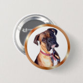 Ga niet weg ronde button 5,7 cm (Voorkant /achterkant)