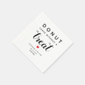 Ga niet weg zonder een leuke bruiloft servet (Hoek)