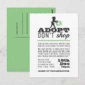 Ga niet winkelen aan, Meeting Point nodigt uit Briefkaart (Voorkant / Achterkant)