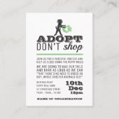 Ga niet winkelen aan, Meeting Point nodigt uit Visitekaartje (Voorkant)