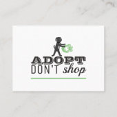 Ga niet winkelen aan, Meeting Point nodigt uit Visitekaartje (Achterkant)