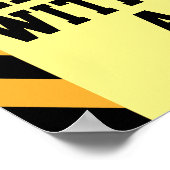 Ga niet zonder Masker in Poster (Hoek)